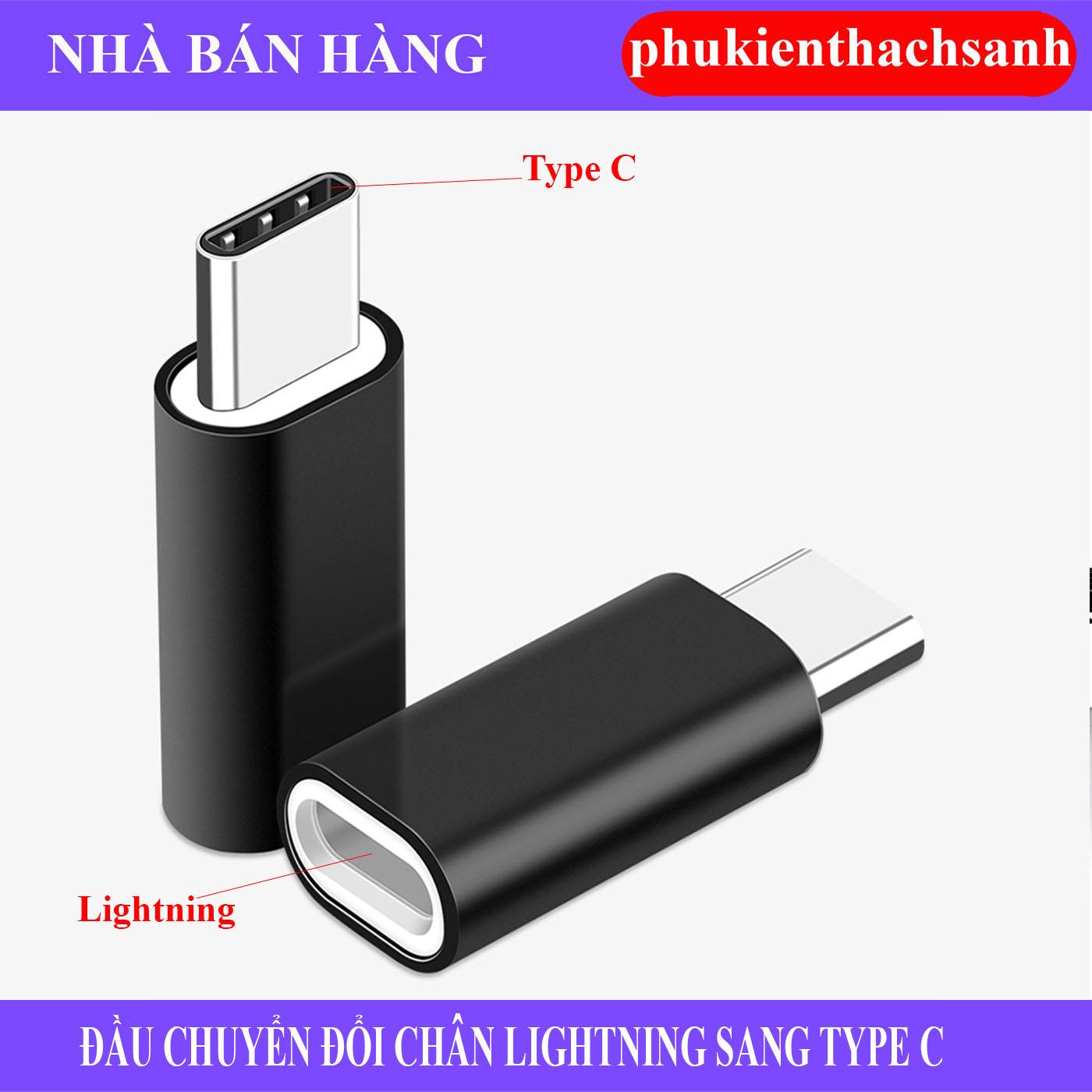 Đầu chuyển đổi từ Lightning sang Type C