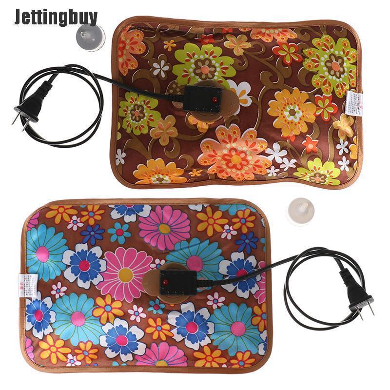 Jettingbuy 1PC Rechargeable Electric Hot Water Bottle Hand Warmer Heater Bag for Winter