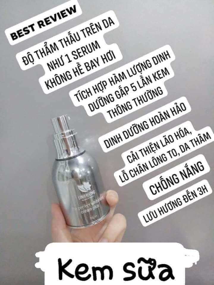 [CHÍNH HÃNG] KEM SỮA DƯỠNG DA LINH HƯƠNG