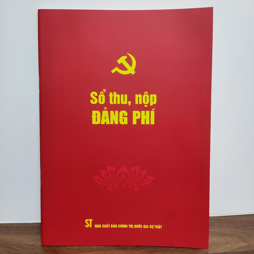 Sổ Thu Nộp Đảng Phí