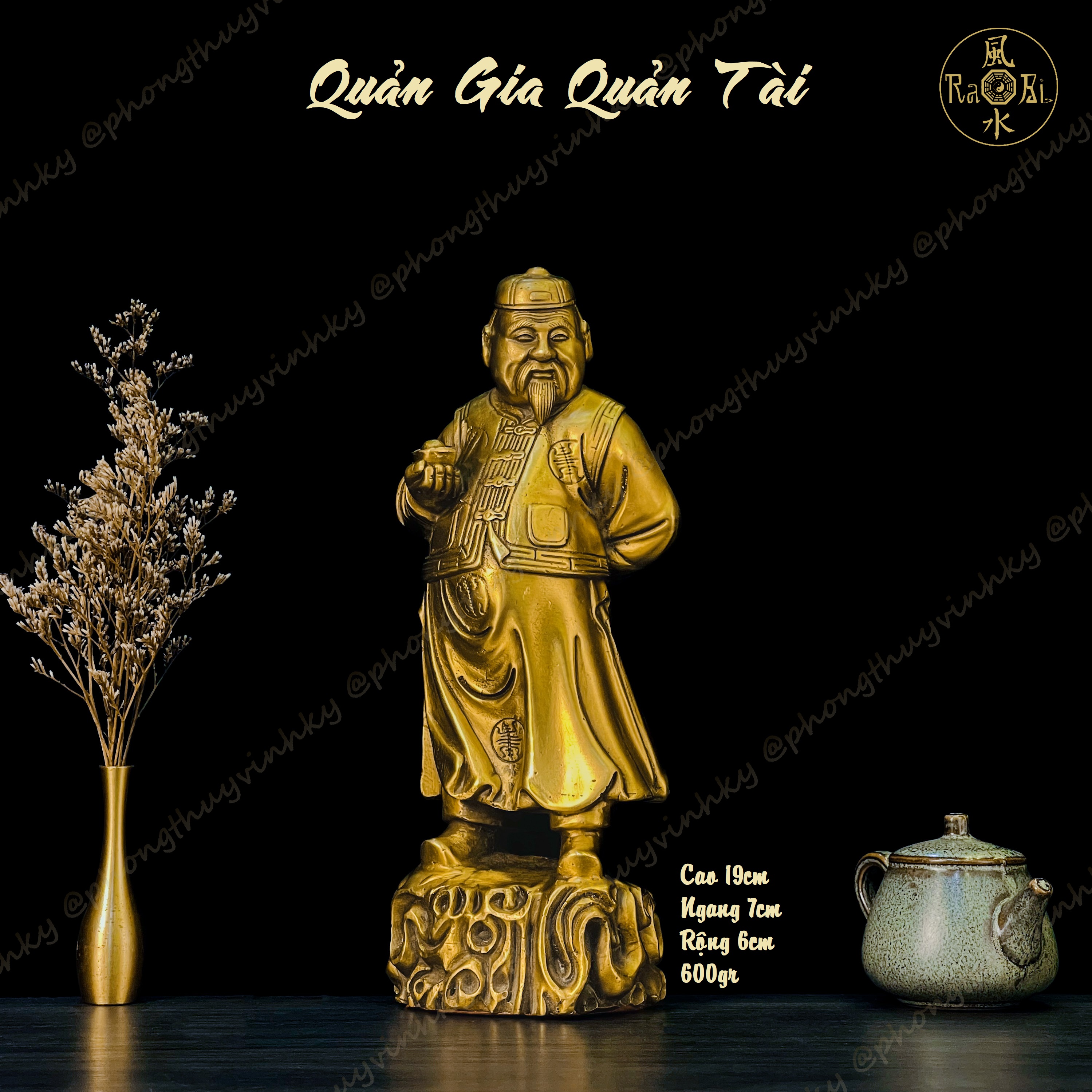 Housewarming-Phu Anh for all-things-feng shui copper statue-bronze art goods