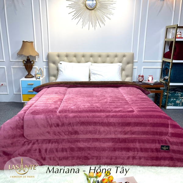 Chăn Lông Cừu Cao cấp Mariana của lasante Pháp