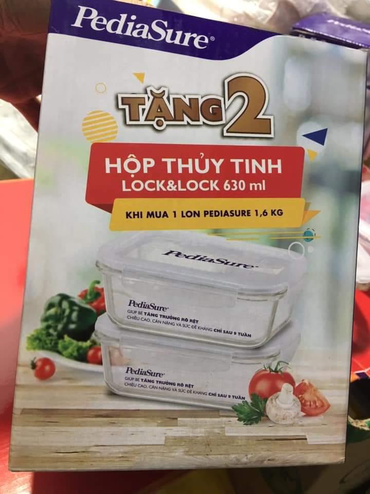 Bộ 2 thố thủy tinh Lock & Lock 630ml