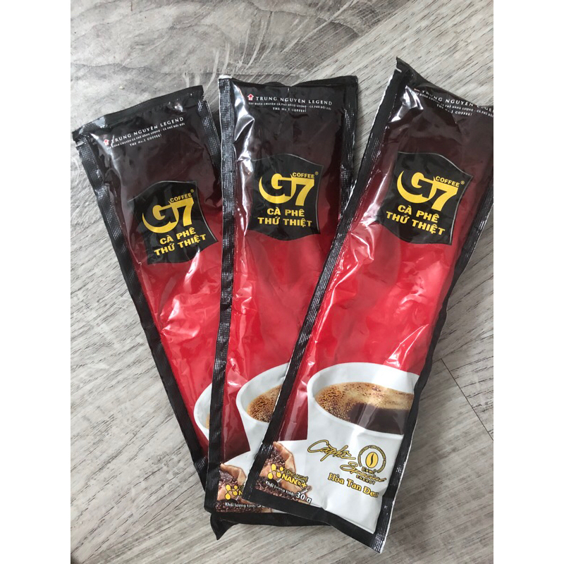 Cafe hoà tan đen G7, gói lớn 30g
