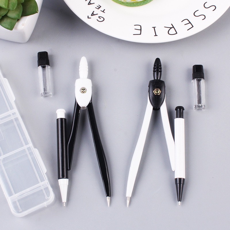 Hộp Compa chì + Tặng kèm ngòi