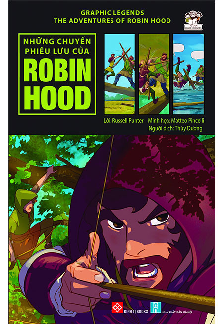 Sách - Graphic Legends - Những Chuyến Phiêu Lưu Của Robin Hood - Phương Nam Book