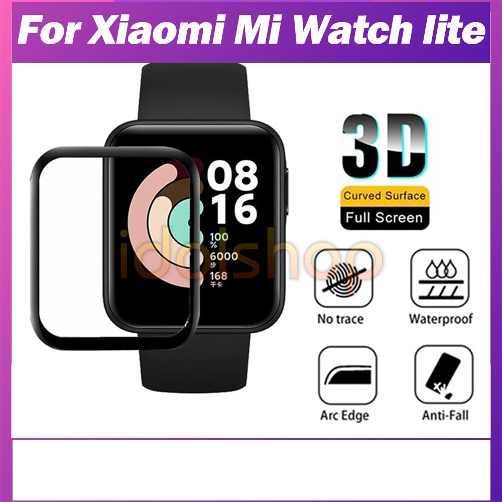 Miếng dán 3D Full màn Xiaomi Redmi Watch / Mi Watch Lite bảo vệ đồng hồ chống xước