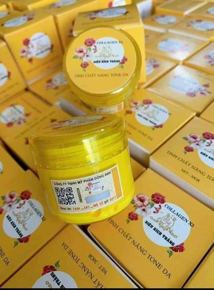 [HCM]Kích Trắng Colagen X3