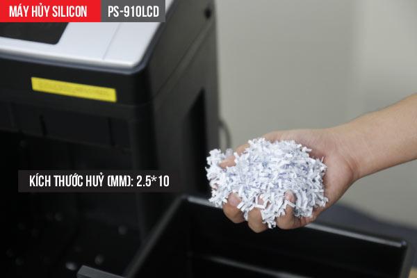 [HCM][Trả góp 0%] Máy hủy tài liệu Silicon PS-910LCD
