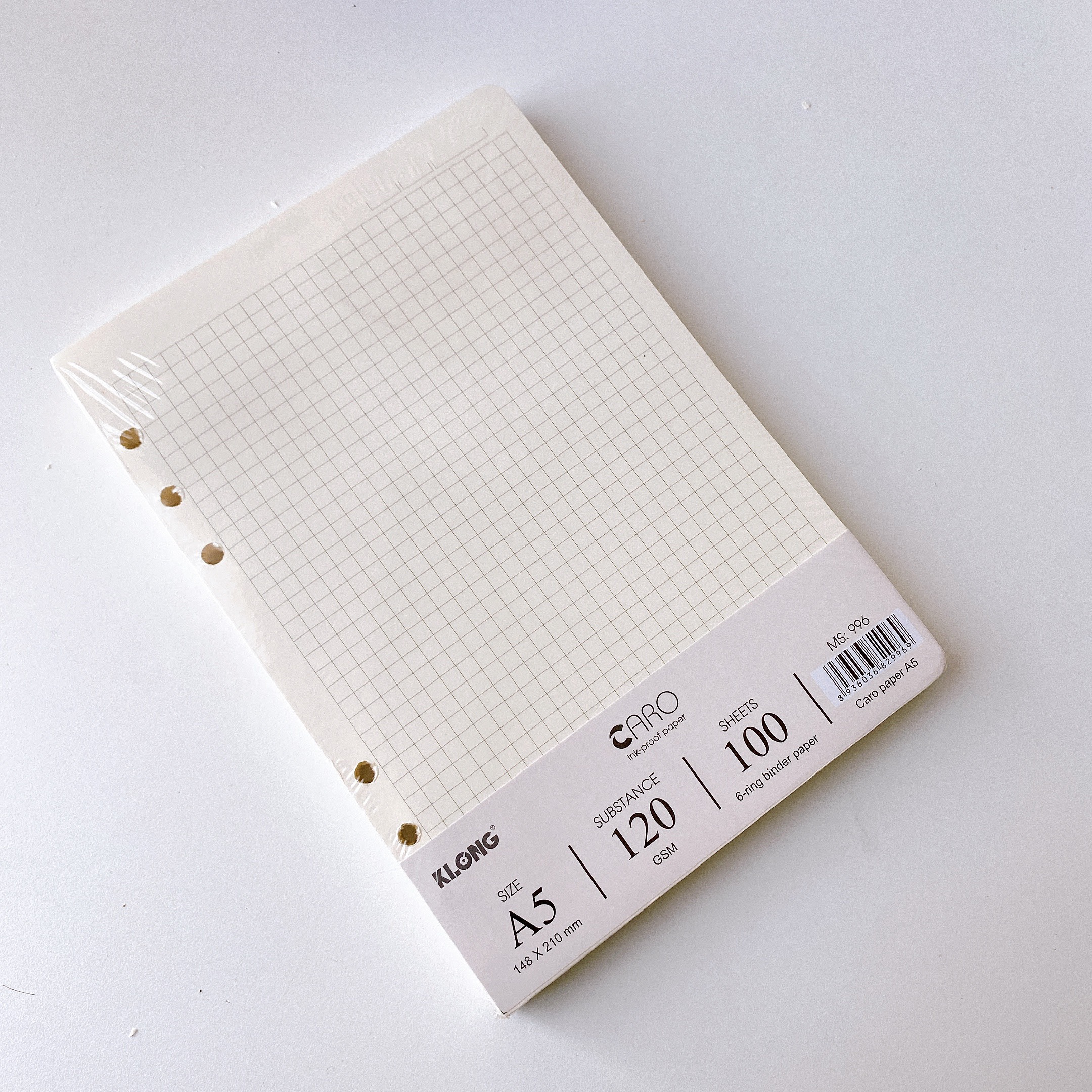 Ruột Sổ Còng - Giấy Refill Klong - Dot Grid / Caro size A4 A5 B5 - Hidari