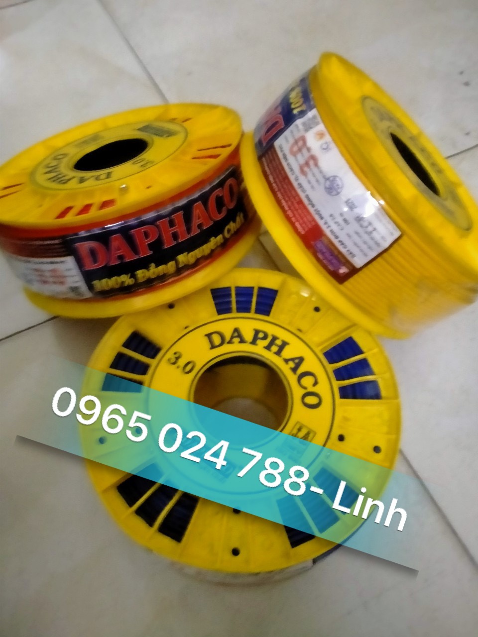 [HCM]DÂY ĐIỆN ĐƠN - DAPHACO - CV 3.0