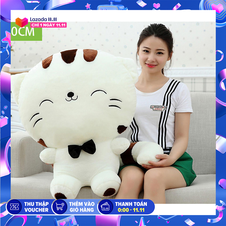 Gấu bông mèo MengMeng cao cấp - 70cm