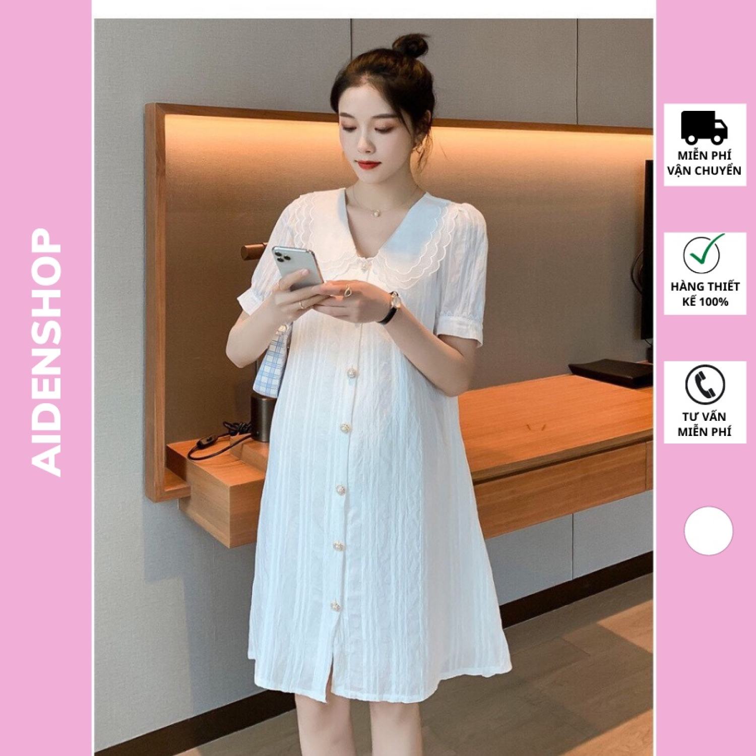 Những mẫu váy bầu công sở và dự tiệc tuyệt đẹp dành cho bà bầu |  websosanh.vn