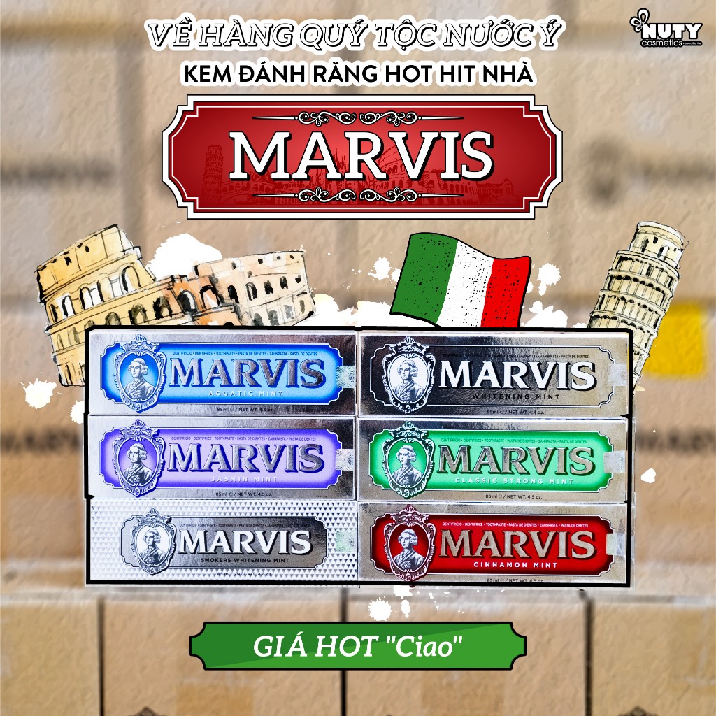 Kem Đánh Răng Marvis Toothpaste (85ml)