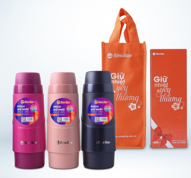 Phích giữ nhiệt Rạng Đông 450ml RD-04528N2