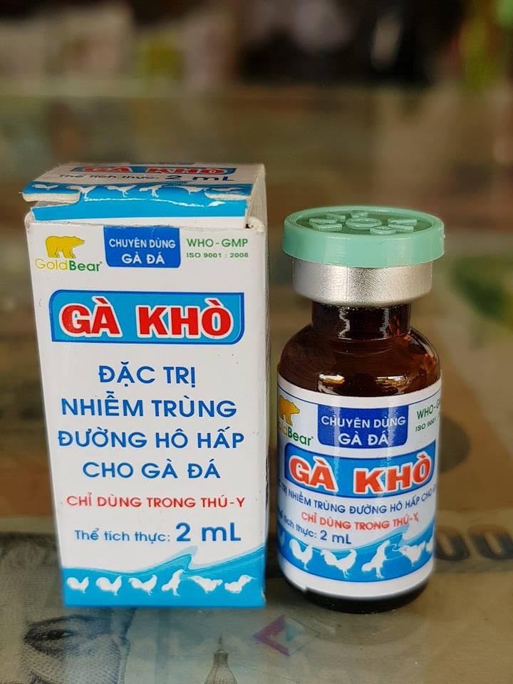 GÀ KHÒ 2ml chuyên dùng cho gà đá