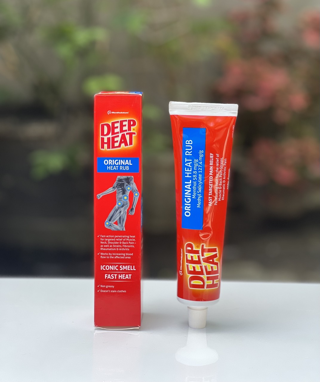 Dầu xoa bóp Deep Heat Original heat Rub Regular Relief Úc 100g