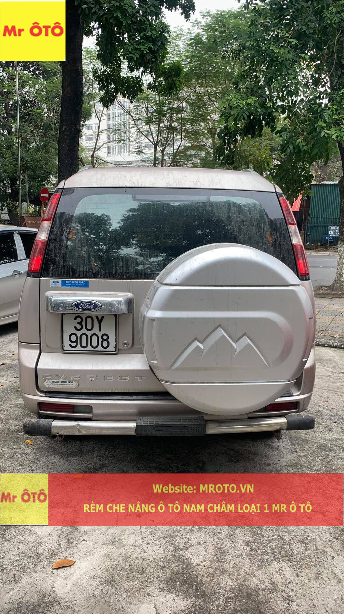 Rèm Che Nắng Ford Everest 2006-2015 Mr OTO