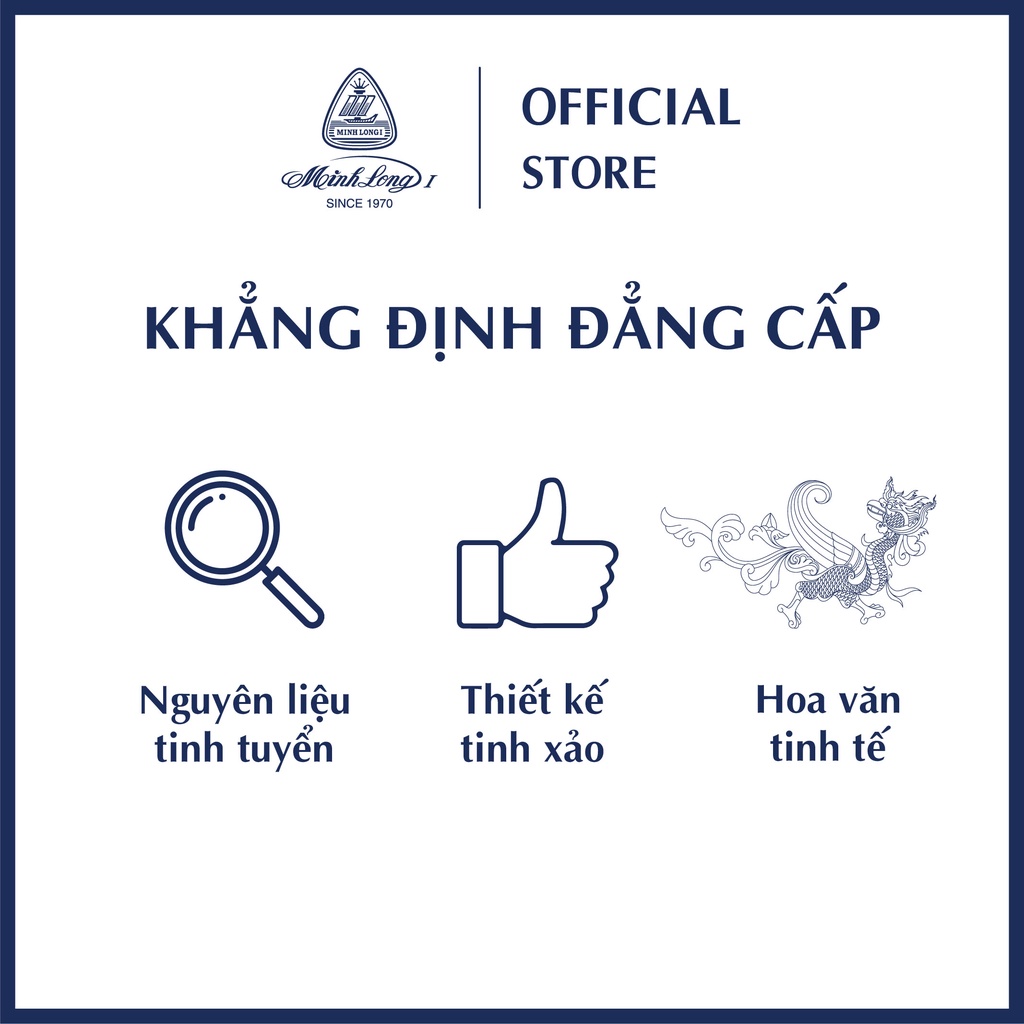 Bộ Ấm, Chén Trà Sứ Minh Long 0.7 L - Jasmine - Chim Lạc