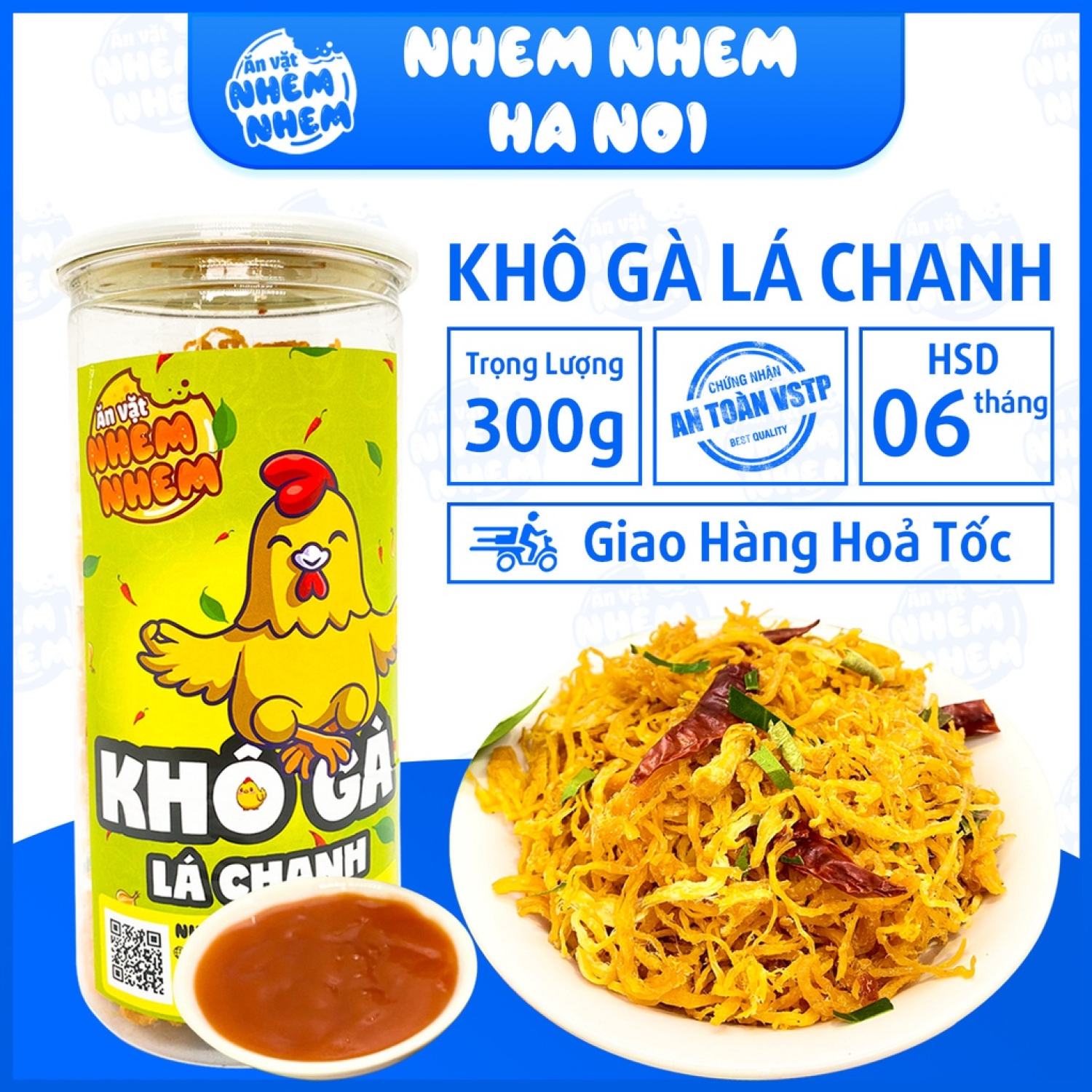 BÁO GIÁ Khô Gà Lá Chanh Rẻ | Shopee Lazada Sendo Tiki mới nhất 10 Khô gà lá chanh Nhem Nhem 300g Đồ ăn vặt Hà Nội vừa rẻ vừa ngon