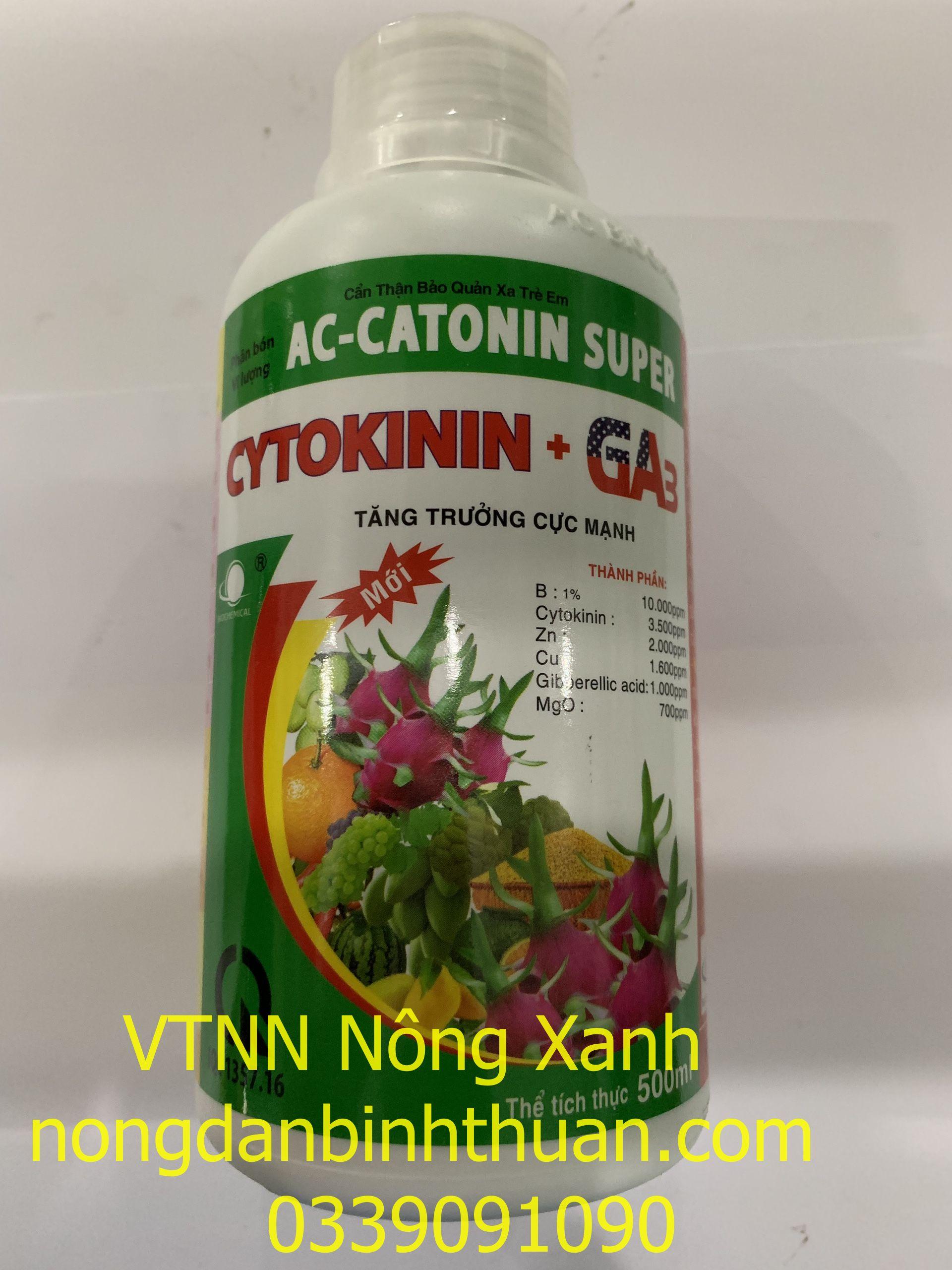 CYTOKININ + GA3  chai 500ml (BOM USA)