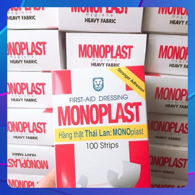 Băng cá nhân MONOPLAST (hộp 100 miếng)