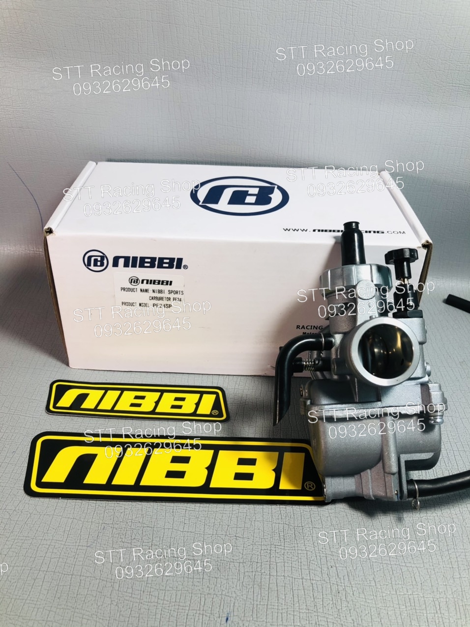 Bình xăng con Nibbi Ga tròn PE 24mm