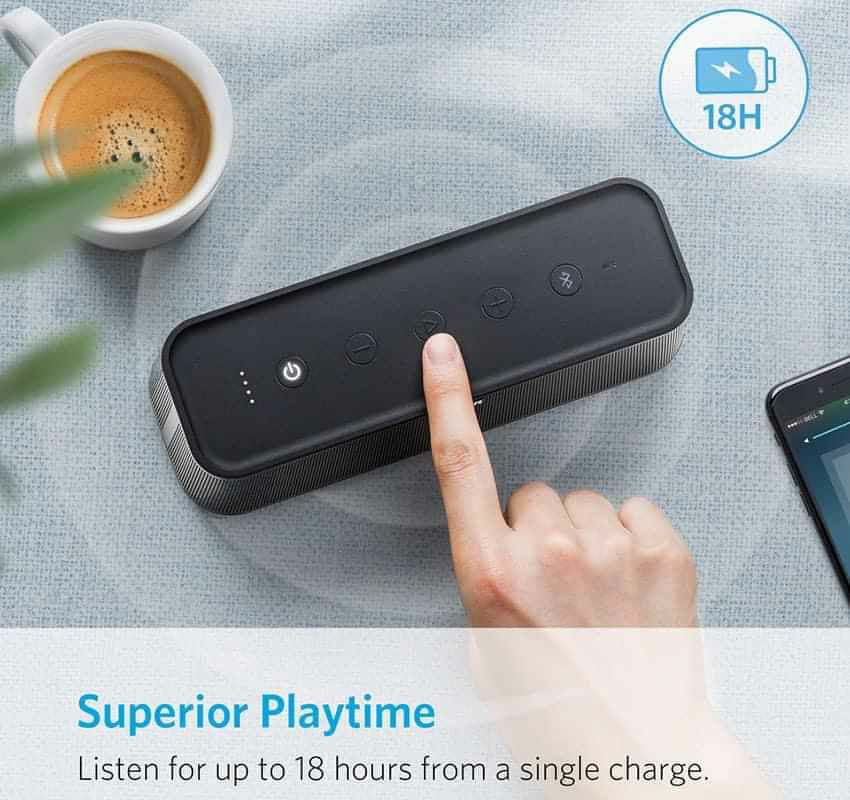 Loa Bluetooth Anker SoundCore Pro+ 25W Bluetooth Speaker (hàng mua tại Đức)