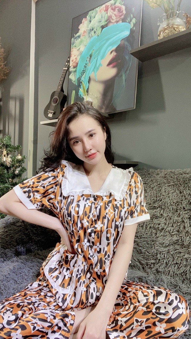 [HCM]Pijama TIỂU THƯ Đồ ngủ nữ pijama lụa siêu đẹp ( Hàng loại đẹp)