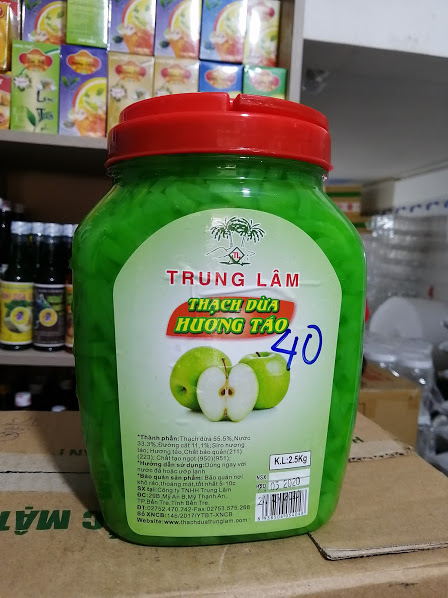 Thạch Dừa Trung Lâm Hương Táo 2KG5