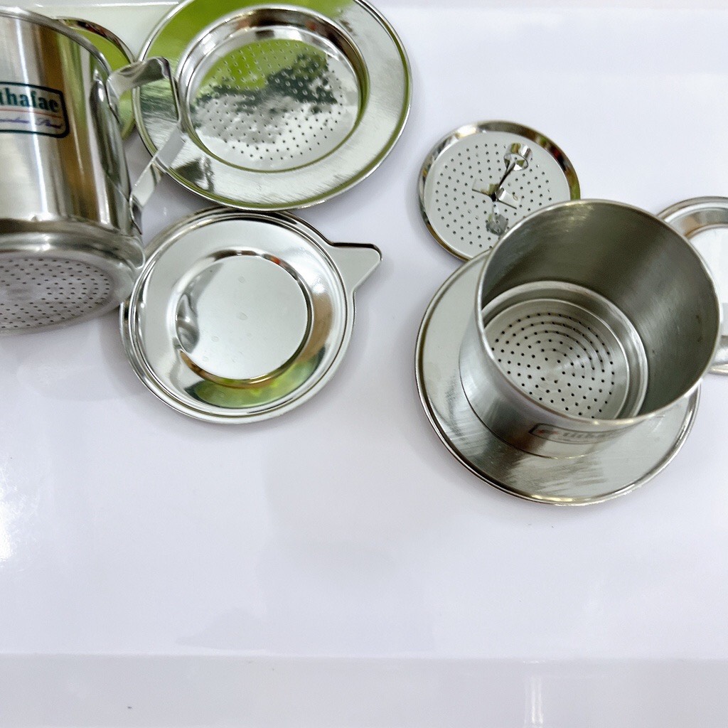 Phin cafe inox TITHAFAC đủ size từ nhỏ đến lớn