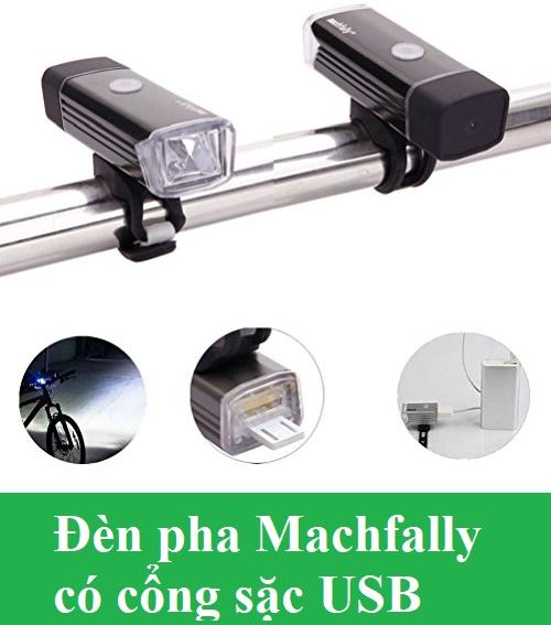 Machfally USB Port Rechargeable Headlight for Bicycles of High Quality
