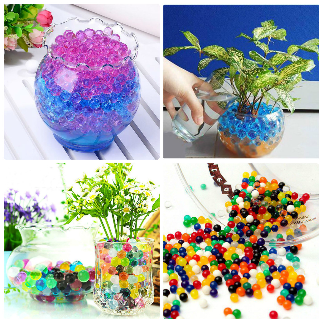 Combo 2 gói Hạt Tinh Thể, Hạt Nở Slime Trồng Cây Không Cần Đất (100 Viên)