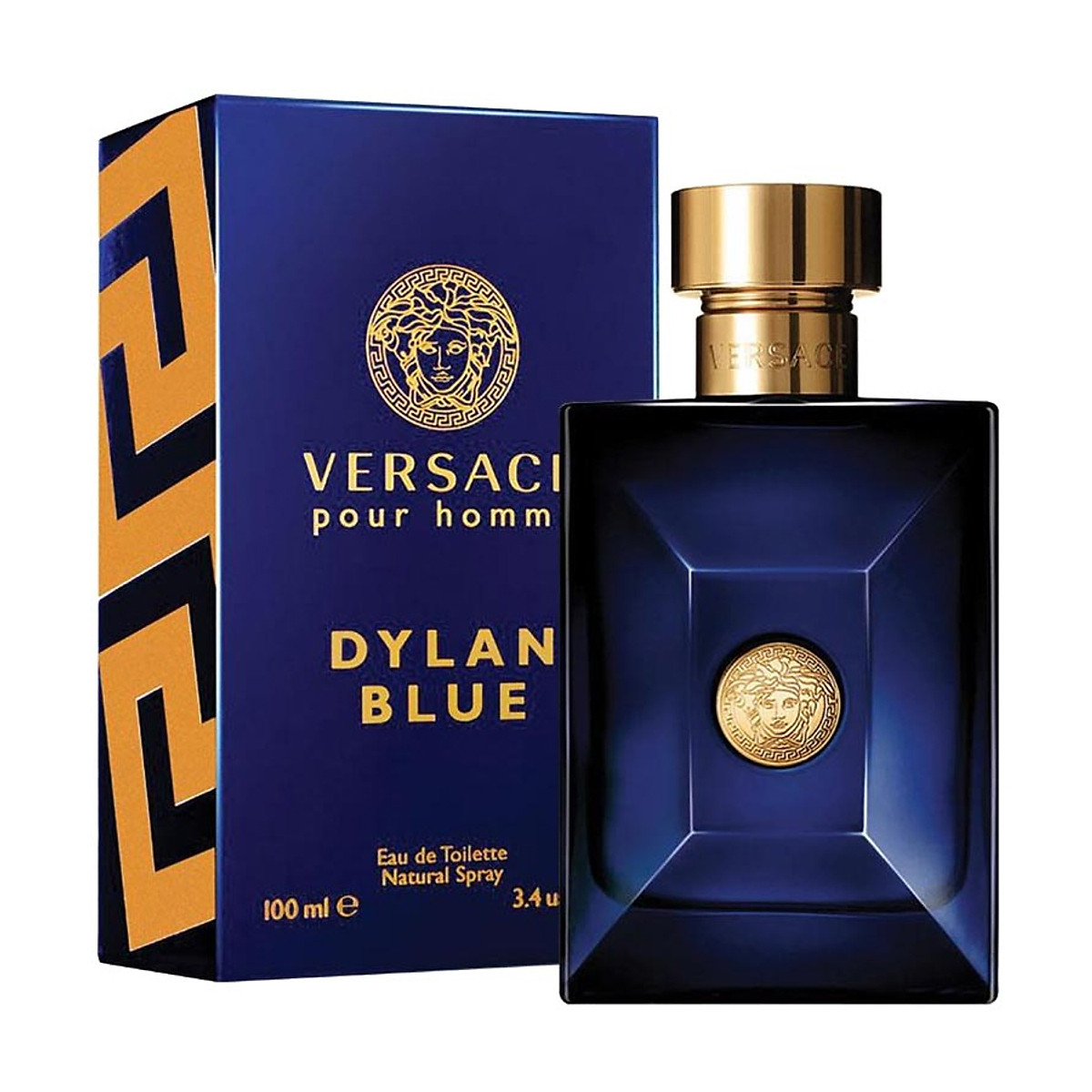 [Hoàn tiền 20%] Nước Hoa Nam Versace Pour Homme Dylan Blue 100Ml