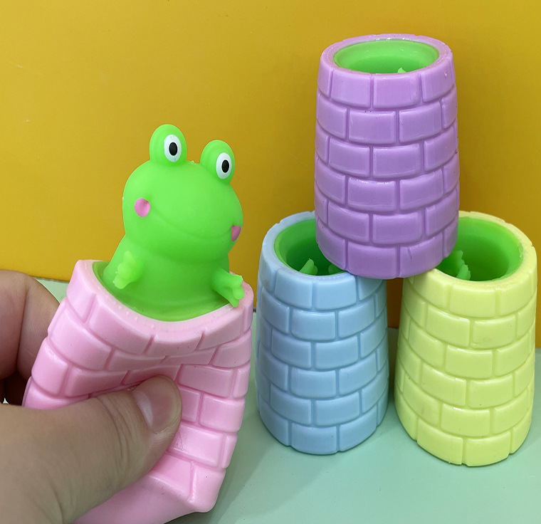 Đồ chơi bóp dẻo Squishy Ếch cốm