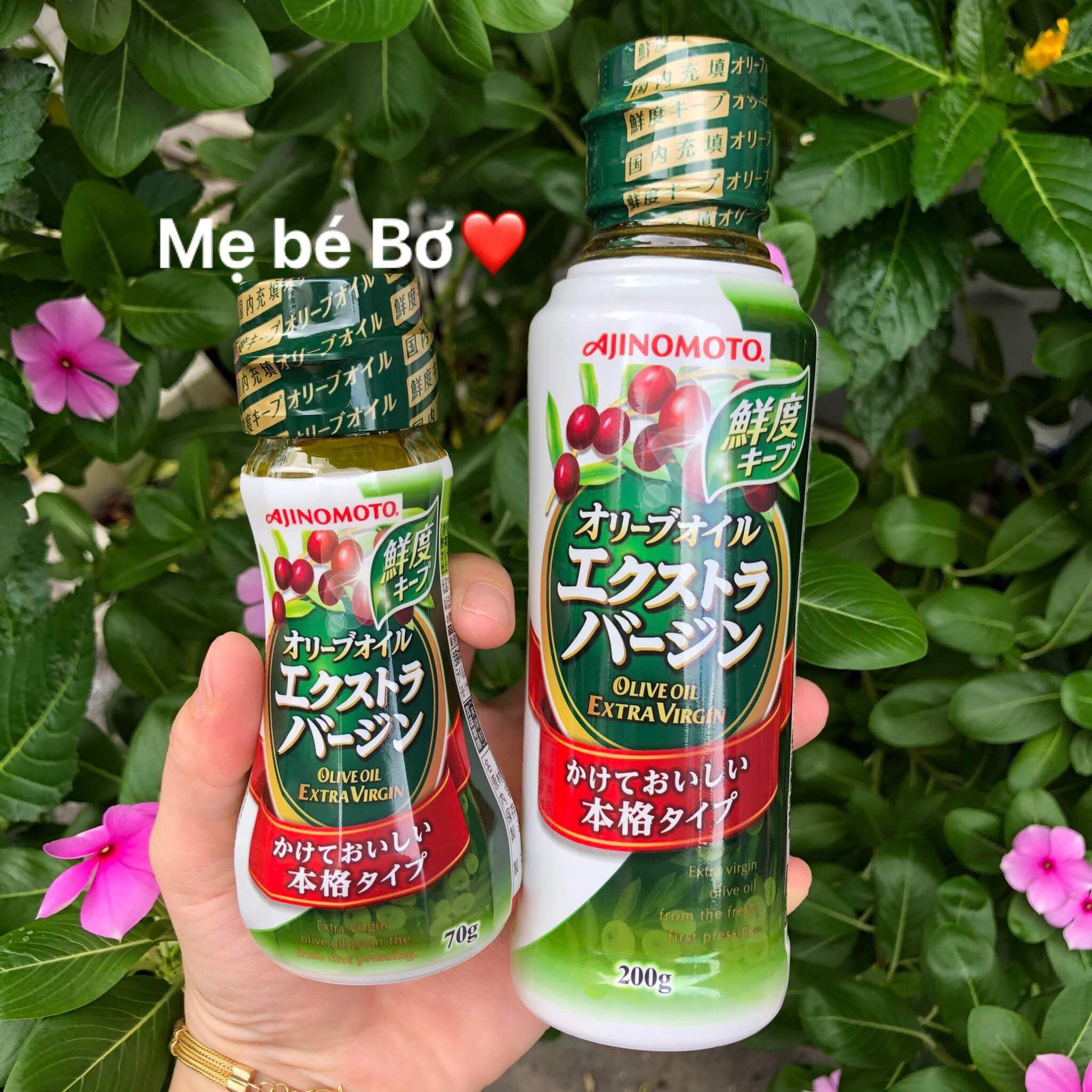 Dầu ăn dặm Oliu/Olive Nhật Ajinomoto