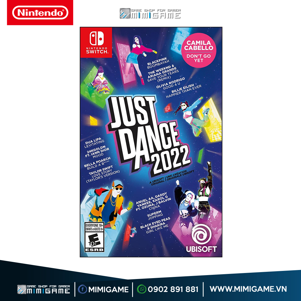 [HCM] Thẻ Game Nintendo Switch Just Dance 2022