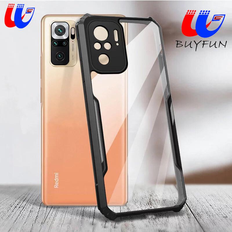 Ốp Lưng Ốp Điện Thoại TPU Acrylic Gia Cố Chống Sốc Trong Suốt Dành Cho Xiaomi Redmi Note 9 Pro Max Ốp Chống Sốc Trong Suốt Vỏ Chống Sốc, Dành Cho Xiaomi Redmi Note 9T 8T 7 8 Pro Note 10S 9S