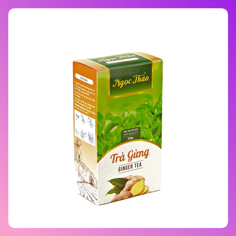 Hộp Trà Gừng Ngọc Thảo 200 gr