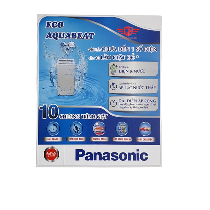 Tem dán máy giặt Panasonic Eco chất lượng