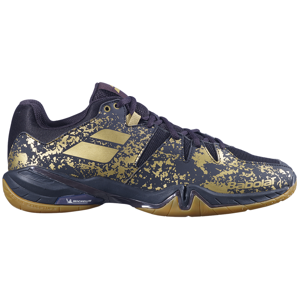 Babolat Giày cầu lông SHADOW SPIRIT MEN Màu vàng đồng-đen 2031 30C2003