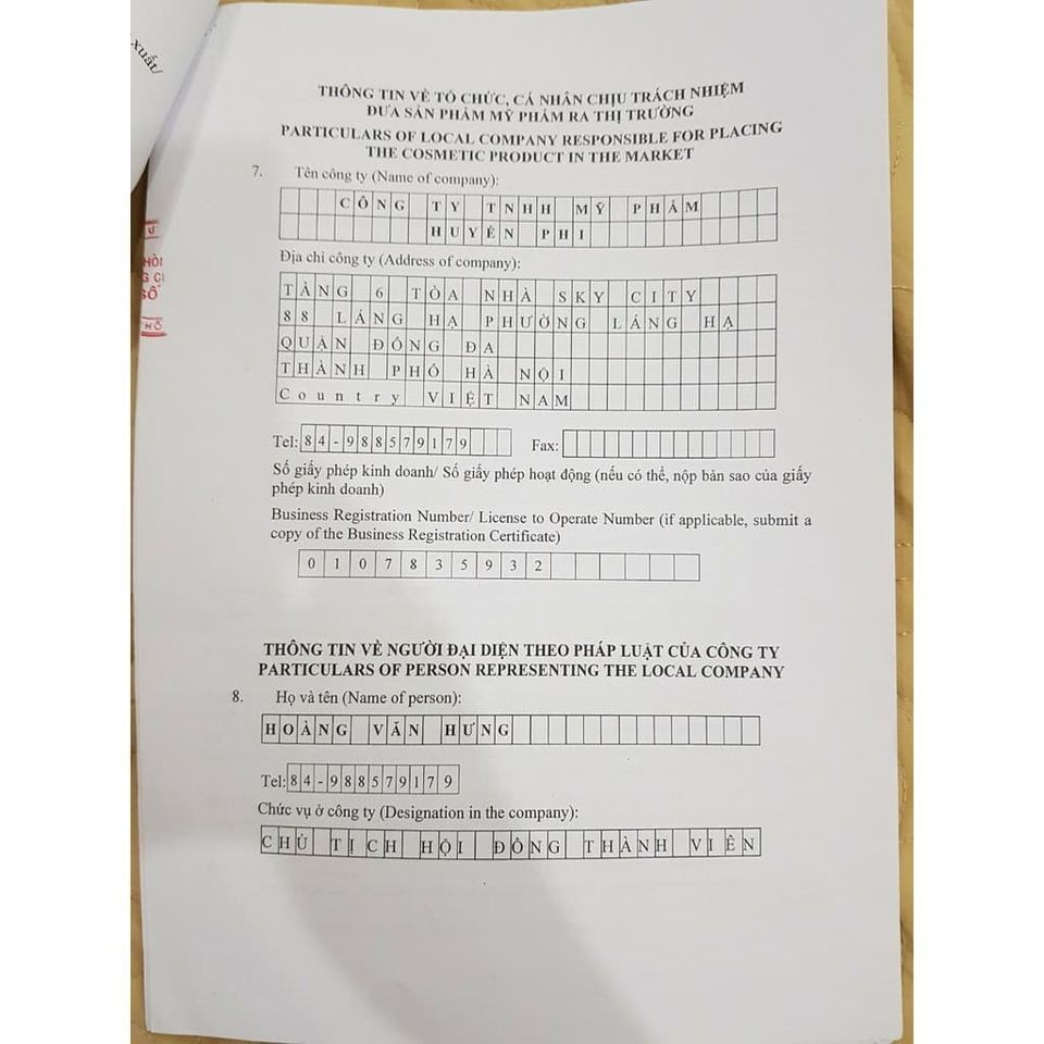 [CHÍNH HÃNG] Sâm tố nữ Huyền Phi giúp dưỡng da, cấp ẩm cho da