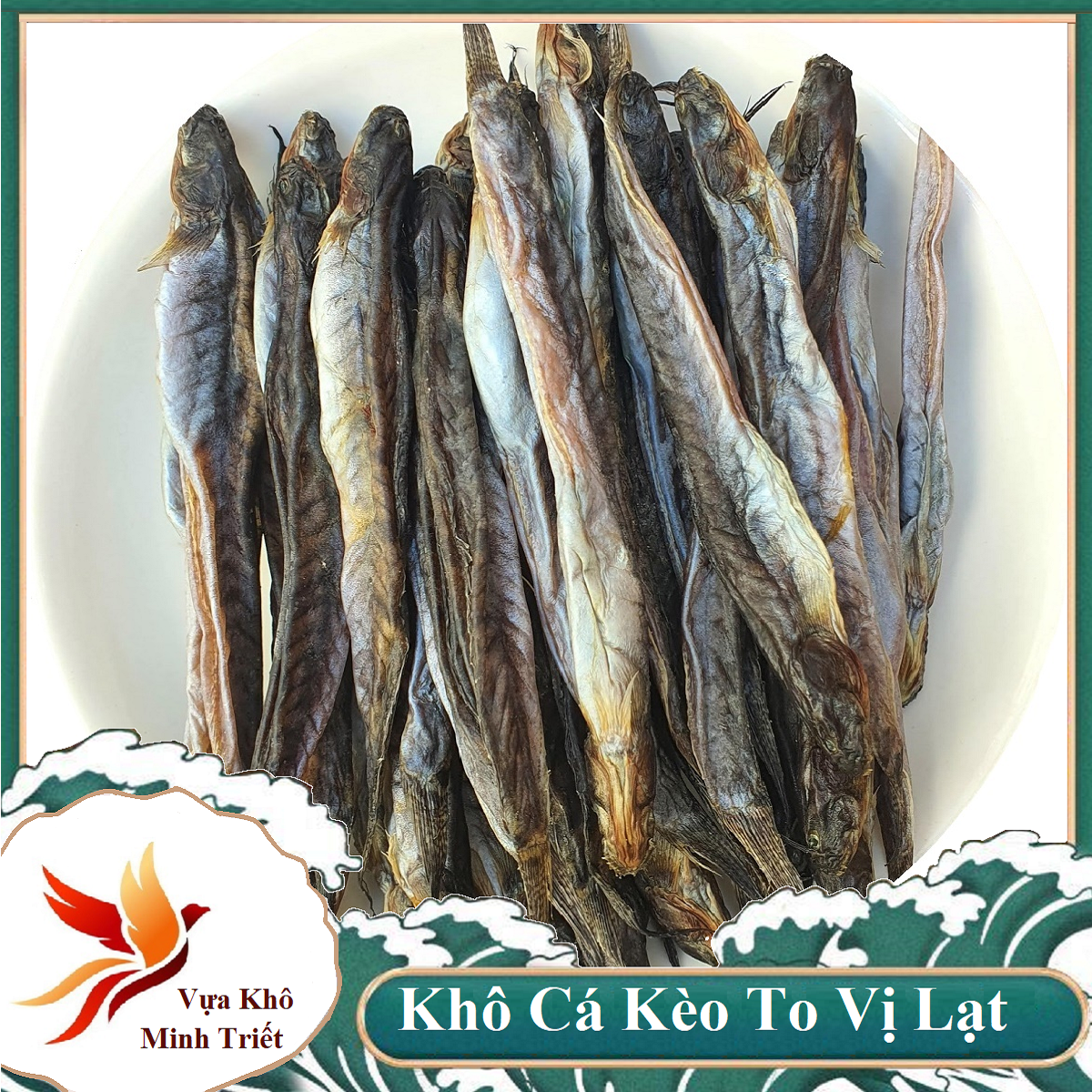 KHÔ CÁ KÈO NGON, ĐẶC SẢN MINH TRIẾT 500GR  , CHÍNH GỐC CÀ MAU VỰA KHÔ MINH TRIẾT