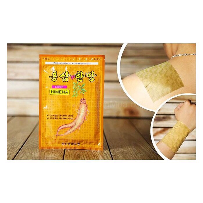 Cao Dán Sâm HIMENA Hàn Quốc gói 20 miếng