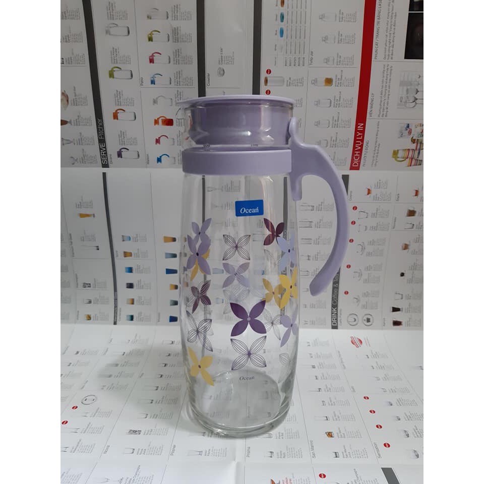 Binh nước thủy tinh ocean 1,6L -nhập khẩu thái lan
