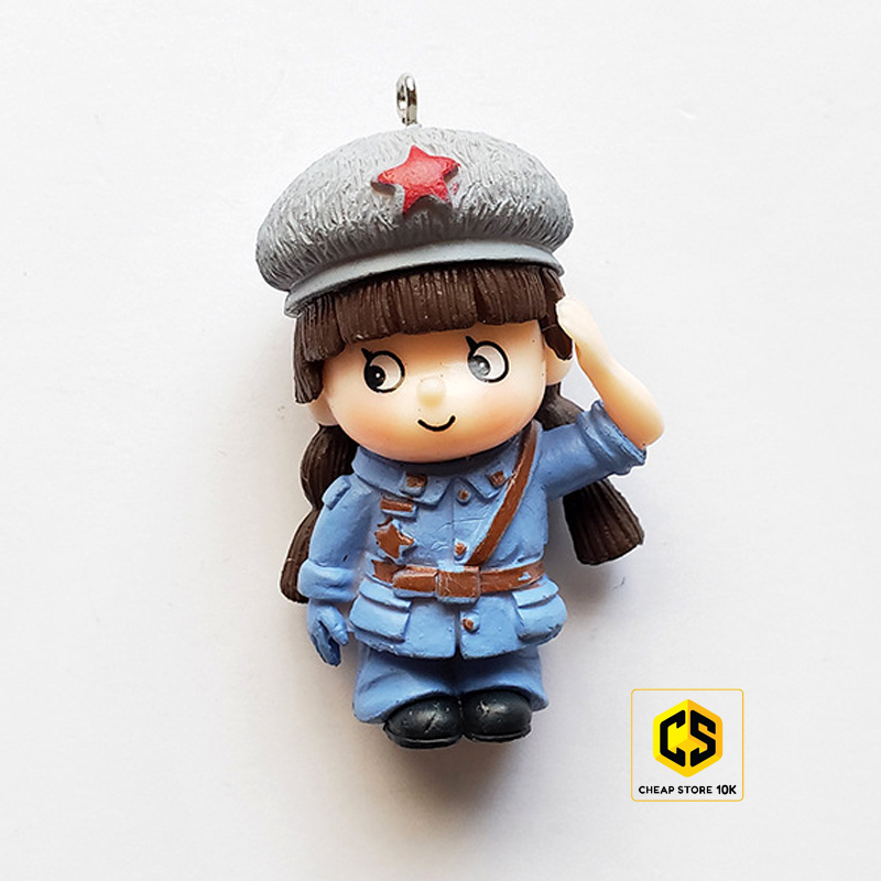 Móc Khóa Bộ Đội, Móc Khóa, móc khóa đôi, cheapstore10k, cheapstore, phụ kiện túi