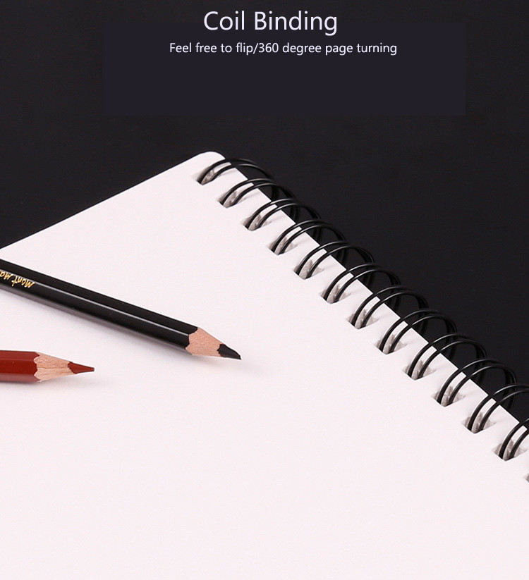 [HCM]SỔ SKETCH MONT MARTE SIZE A5/A4/A3 - VISUAL ART DAILY (BÌA NHỰA 60 TỜ GIẤY 110 GSM)