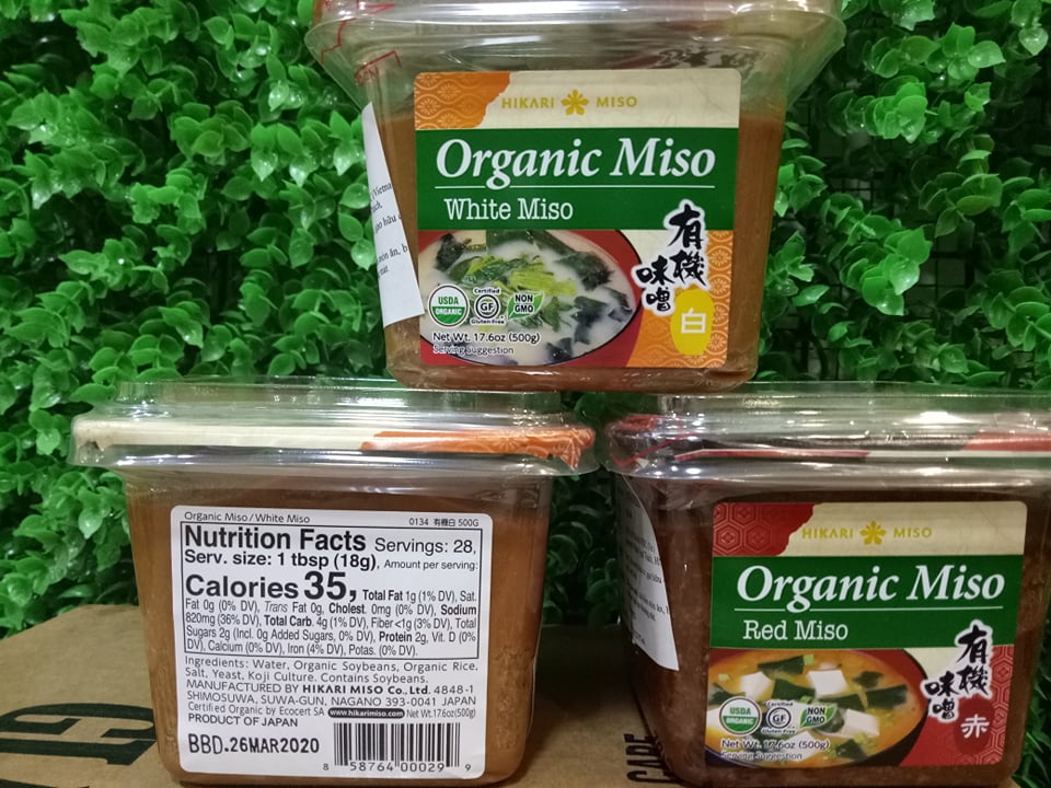 Tương Miso Hữu Cơ Nhật 500g
