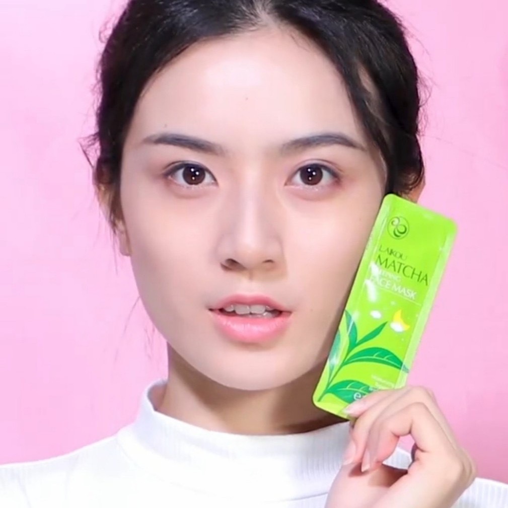 COMBO 15 GÓI MẶT NẠ MATCHA TRÀ XANH LAIKAU