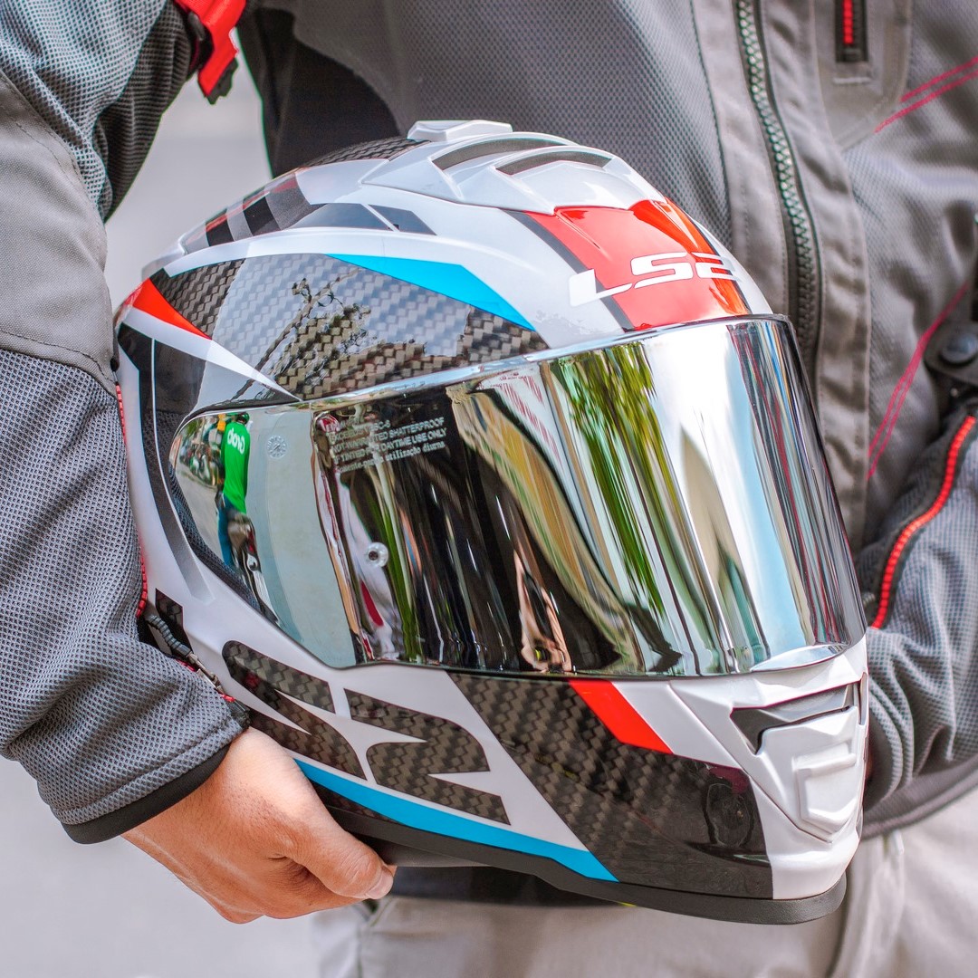 [TẶNG PINLOCK] Mũ Bảo Hiểm Fullface LS2 FF800 STORM RACER – 2 Kính